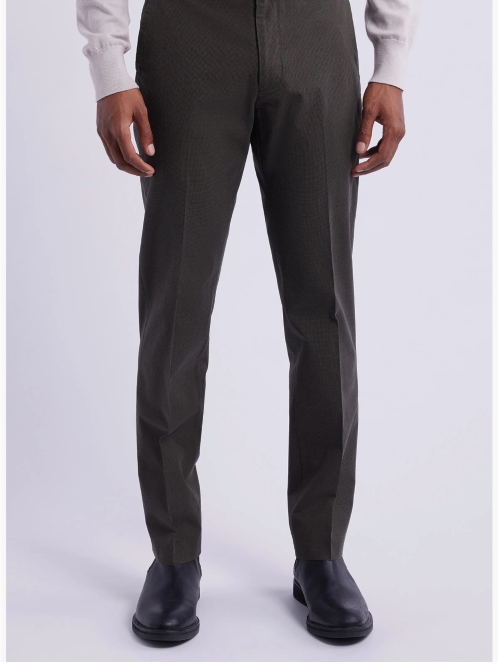 Bonobos “Thursday” Tailored Pants Black/Charcoal Black Size 33x34